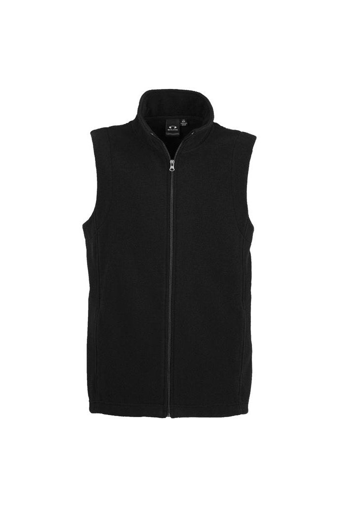  BIZ Mens Plain Micro Fleece Vest - F233MN | Biz Collection | Fashion Biz Online