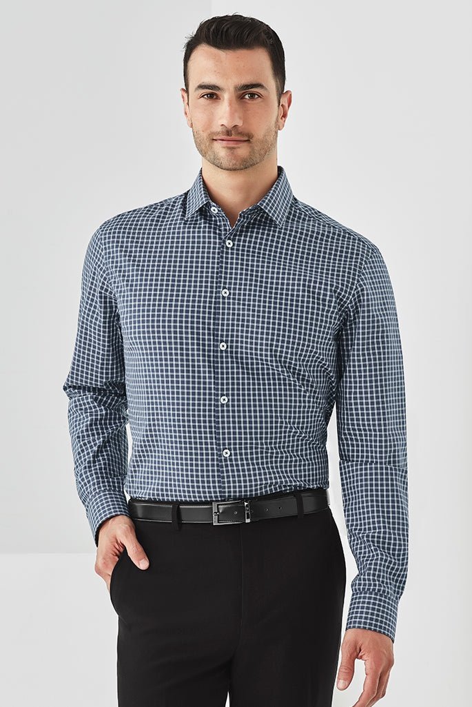  Biz Corporates Noah Mens Long Sleeve Shirt - RS070ML | Biz Corporates | Fashion Biz Online