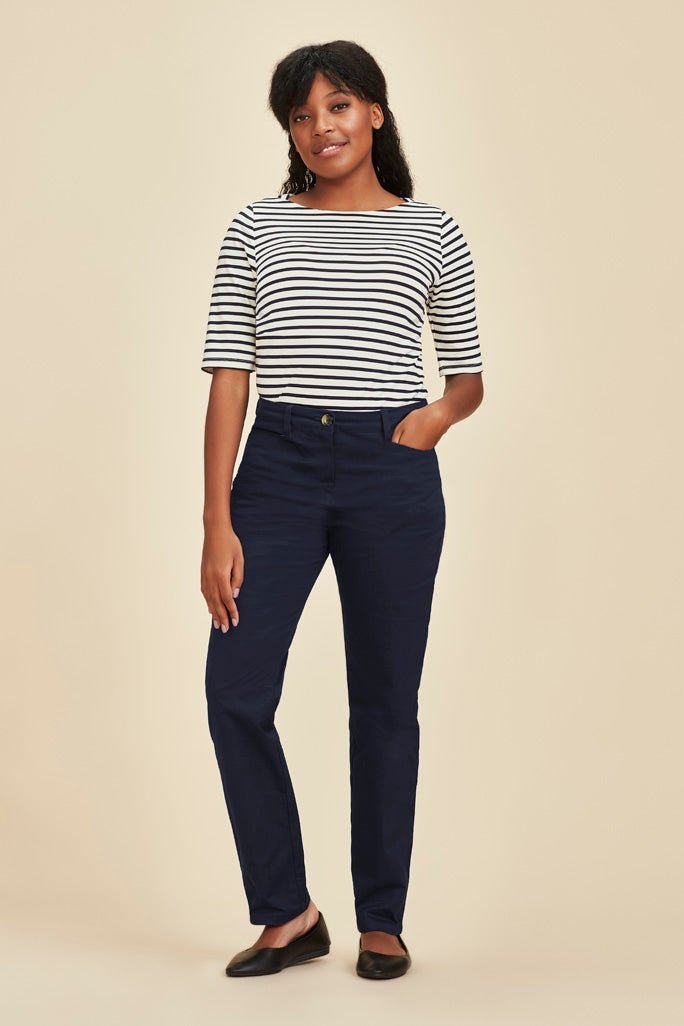  Biz Corporates Traveller Womens Slim Leg Chino - RGP263L | Biz Corporates | Fashion Biz Online