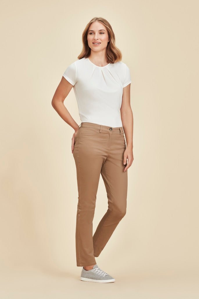  Biz Corporates Traveller Womens Slim Leg Chino - RGP263L | Biz Corporates | Fashion Biz Online