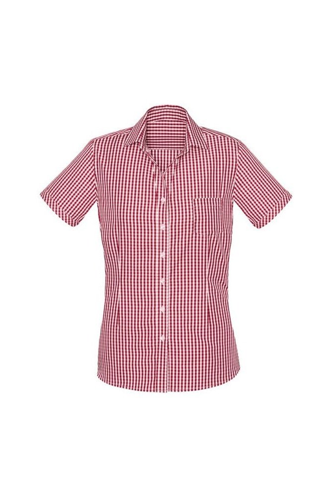  Biz Corporates Womens Springfield Short Sleeve Shirt - 43412 | Biz Corporates | Fashion Biz Online