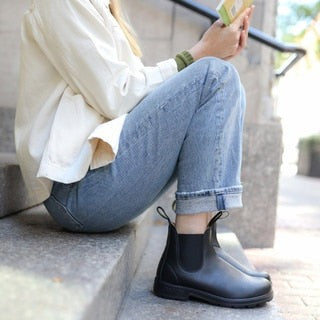 Blundstone Black Vegan Elastic Side Boot - 2115 | The Boot Shed