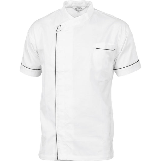 DNC Cool Breeze Short Sleeve Modern Chef Jacket - 1123-Queensland Workwear Supplies