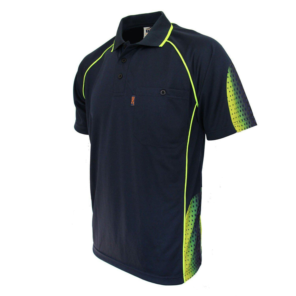 DNC Galaxy Sublimated Polo - 5218-Queensland Workwear Supplies