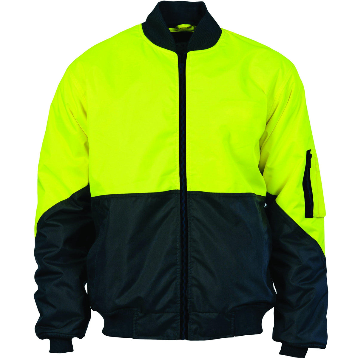 DNC HiVis 2-Tone Day Bomber Jacket - 3761-Queensland Workwear Supplies