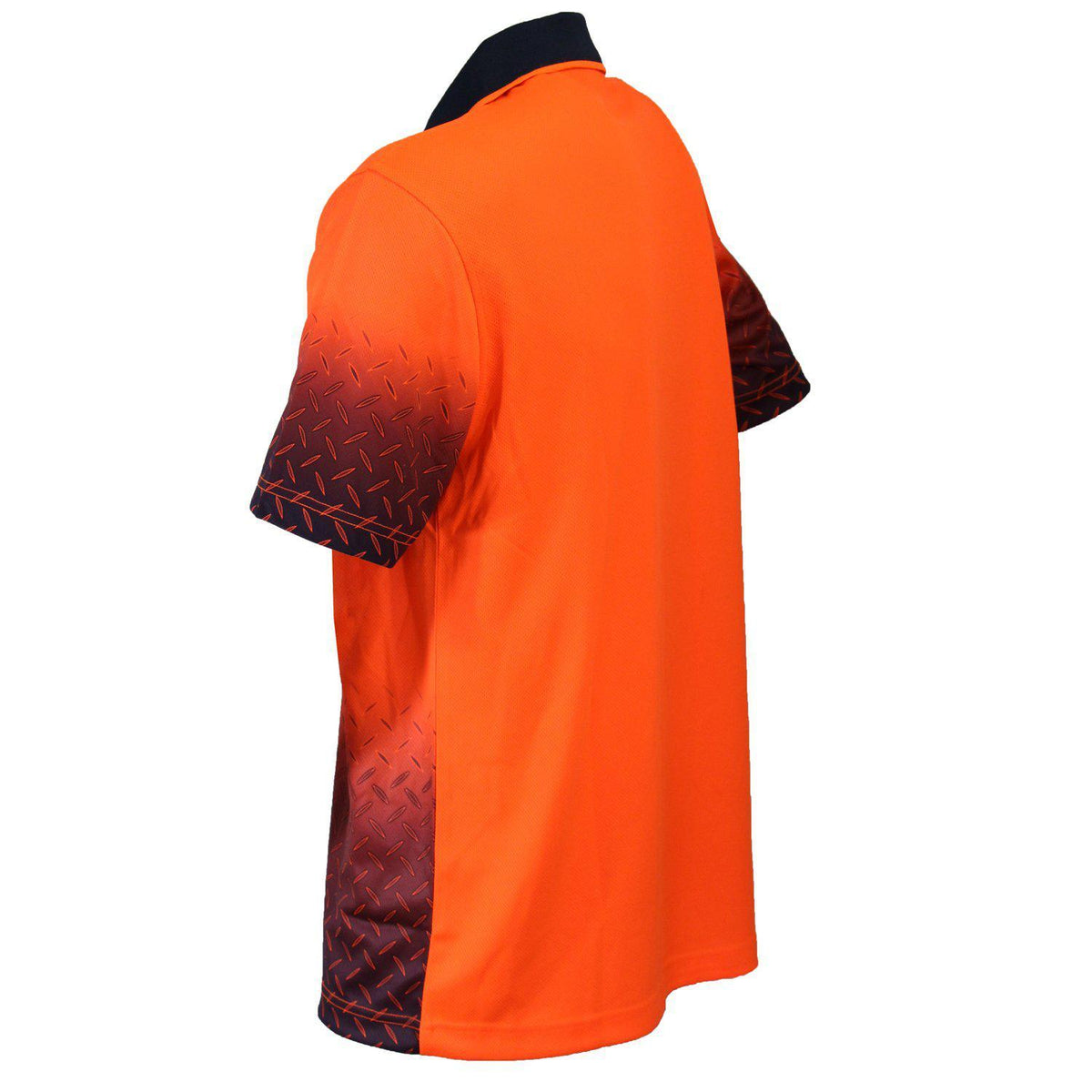 DNC HiVis Sublimated Diamond Plate Polo - 3552-Queensland Workwear Supplies