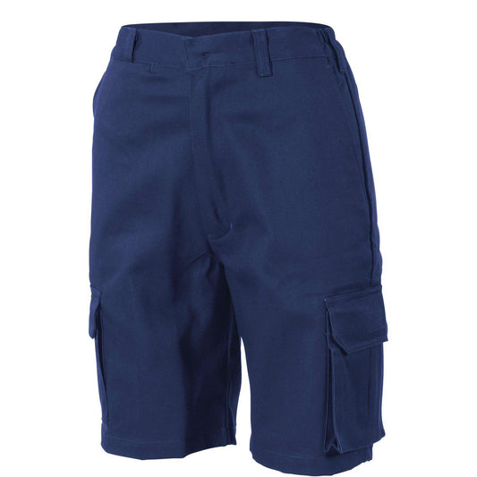 DNC Ladies Drill Cargo Shorts - 3308-Queensland Workwear Supplies