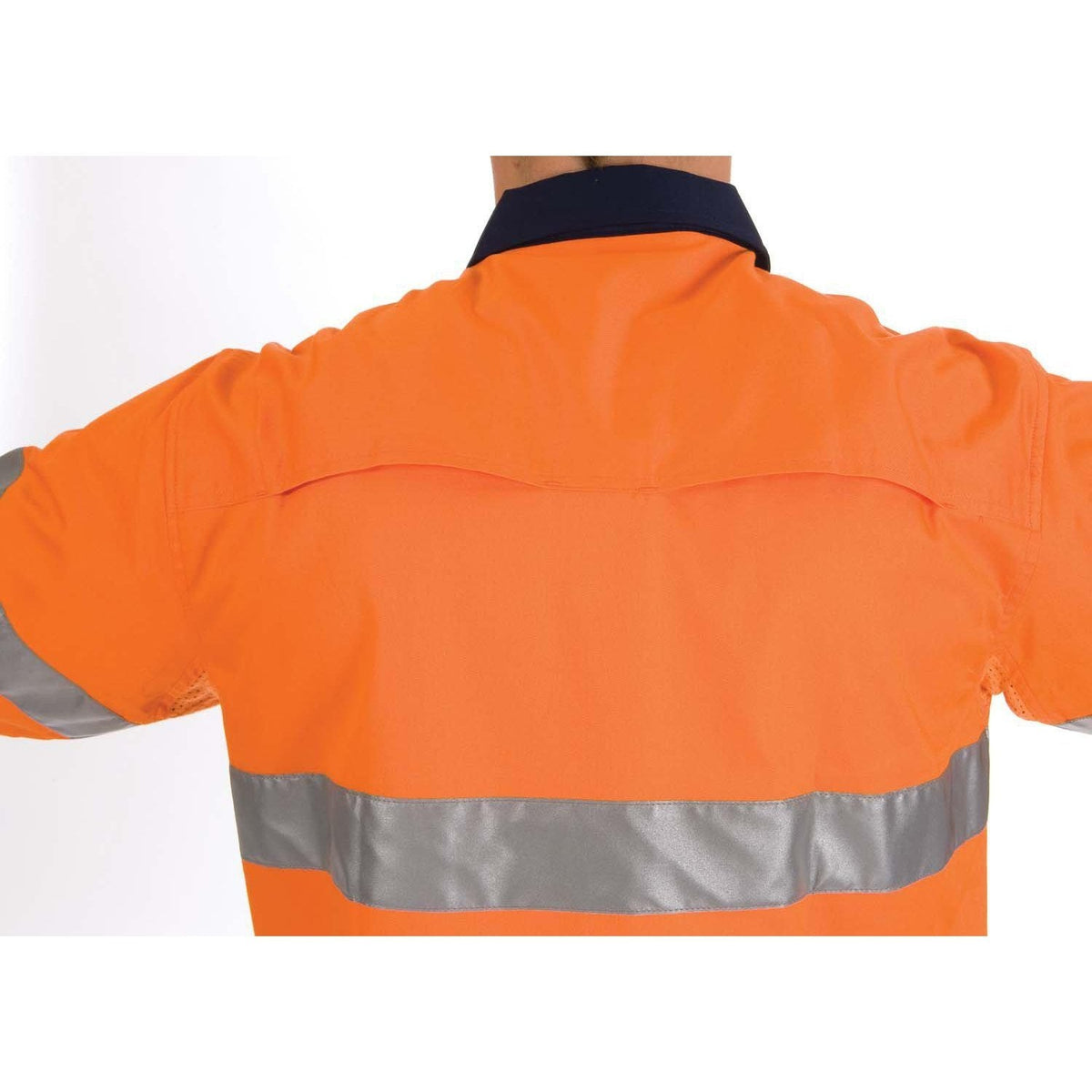 DNC Taped HiVis 2-Tone 3-Way Long Sleeve Shirt - 3948-Queensland Workwear Supplies