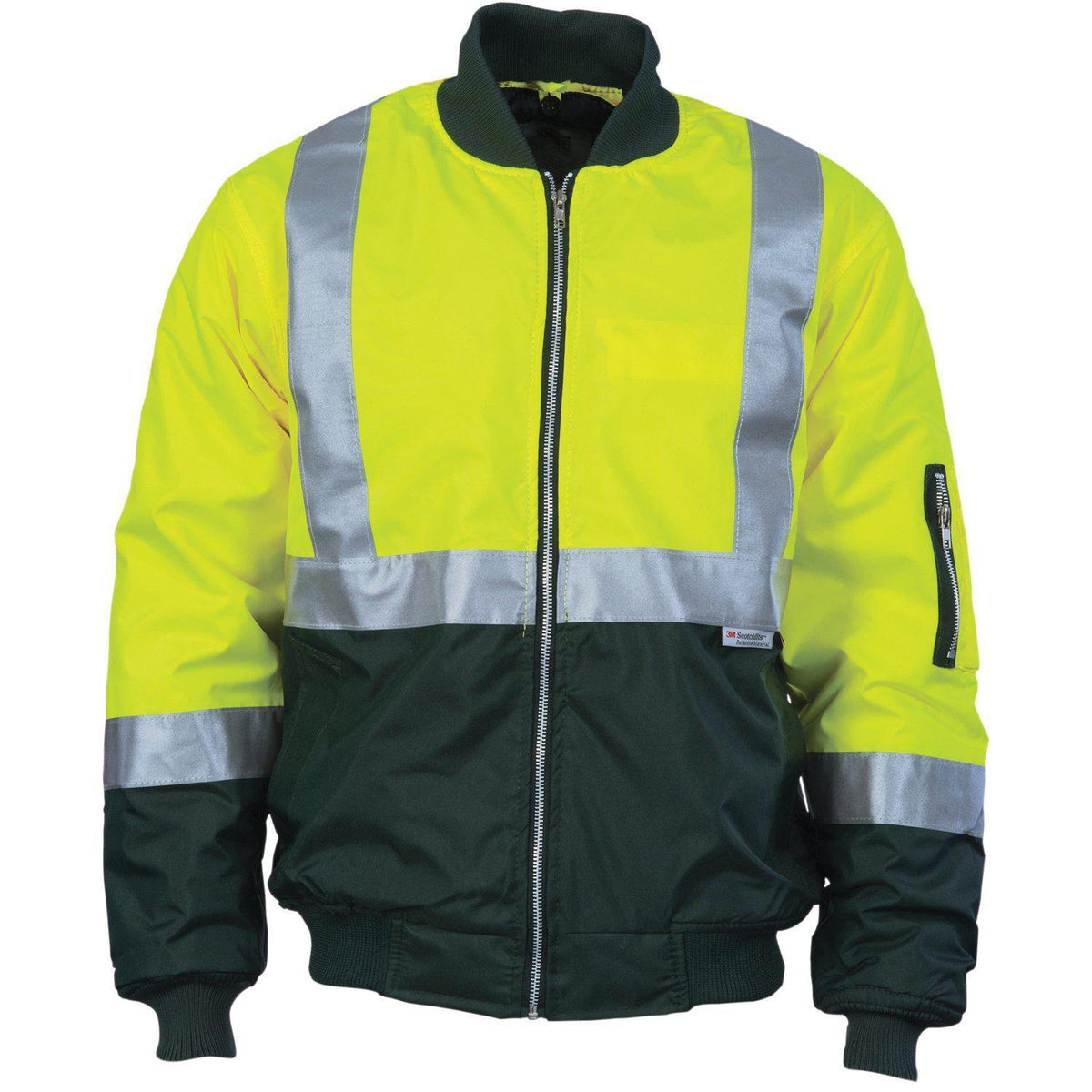 DNC Taped HiVis 2-Tone Flying Jacket - 3862-Queensland Workwear Supplies