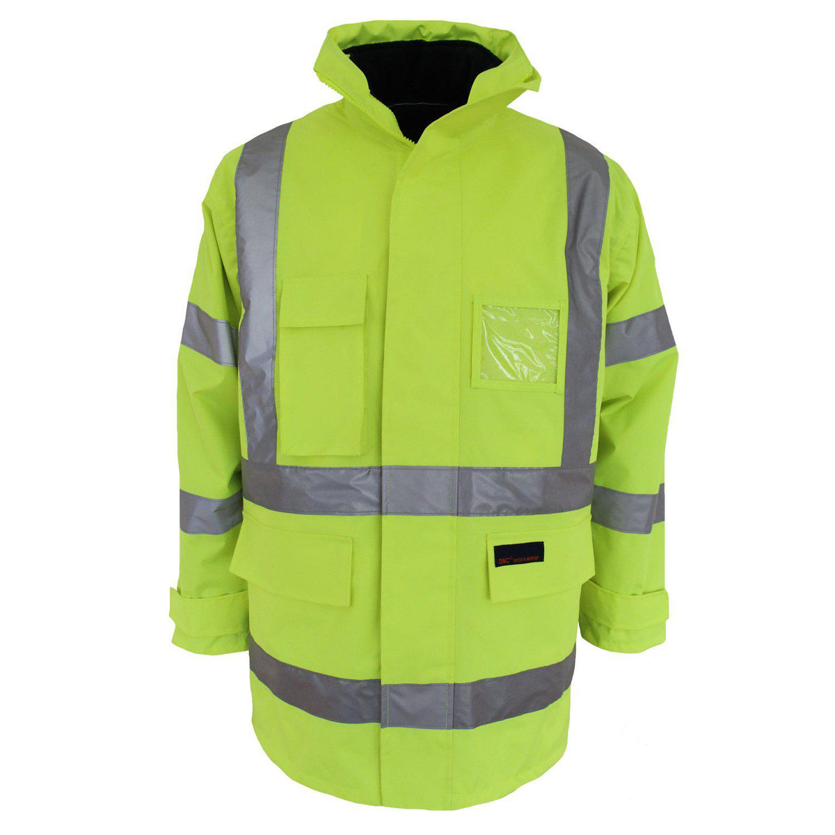 DNC Taped HiVis "6in1" Jacket - 3963-Queensland Workwear Supplies