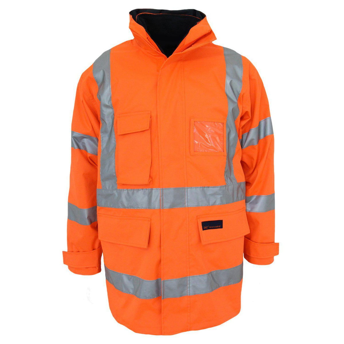 DNC Taped HiVis "6in1" Jacket - 3963-Queensland Workwear Supplies