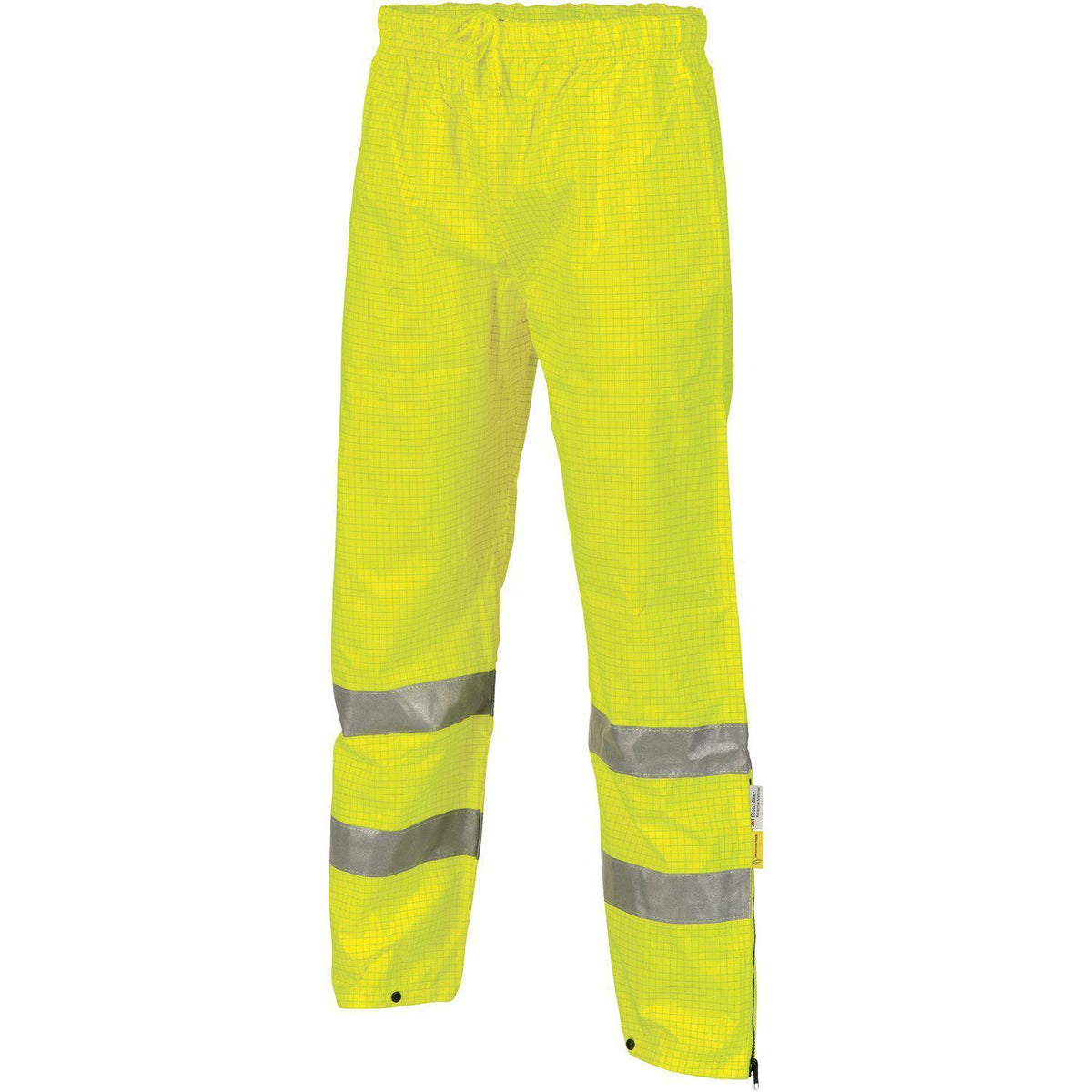 DNC Taped HiVis Breathable and Anti-Static Pants - 3876-Queensland Workwear Supplies