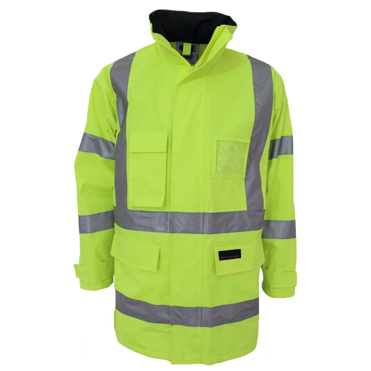 DNC Taped HiVis Jacket - 3961-Queensland Workwear Supplies