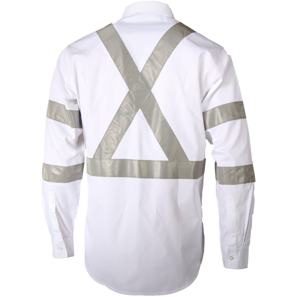 DNC Taped RTA Night Worker Long Sleeve Shirt - 3537-Queensland Workwear Supplies