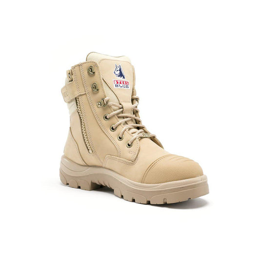Steel Blue Southern Cross Zip Scuff Boot - 312661 blue-heeler-boots