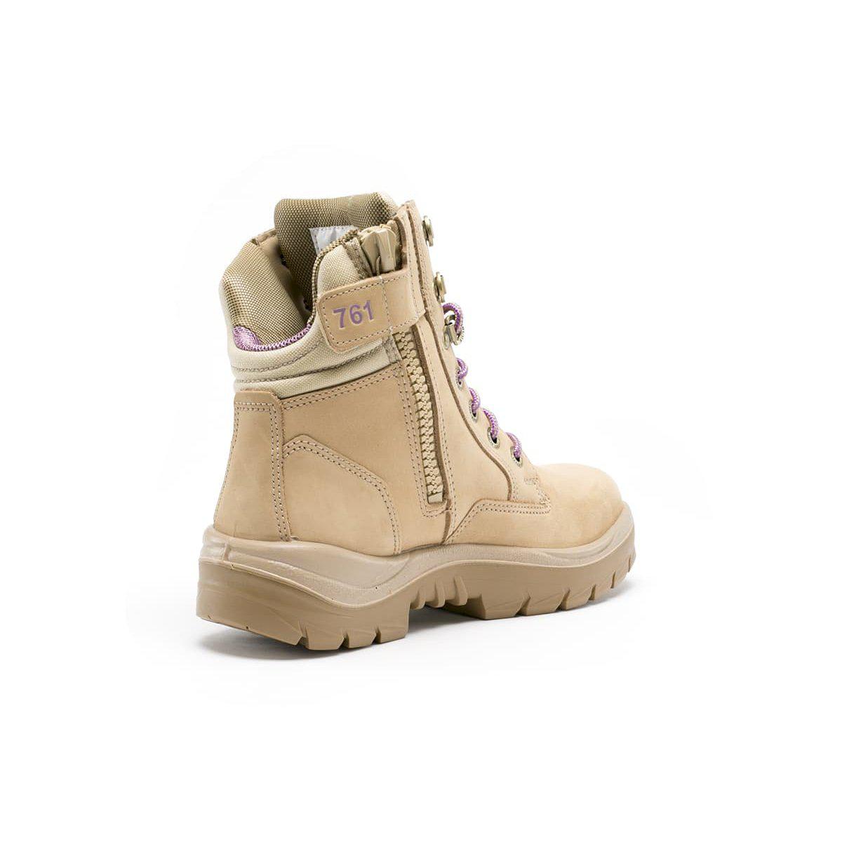 Steel Blue Womens Southern Cross Zip Sided Nitrile Boot - 522761 blue-heeler-boots