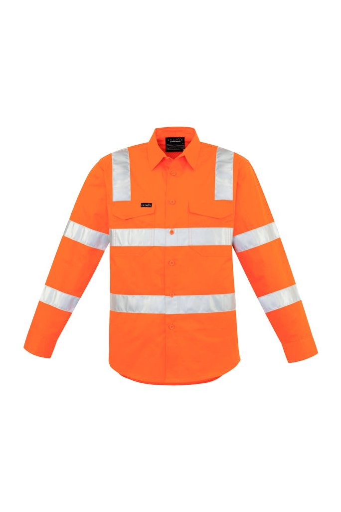  Syzmik Mens Bio Motion Vic Rail Shirt ZW680 | Syzmik | Fashion Biz Online