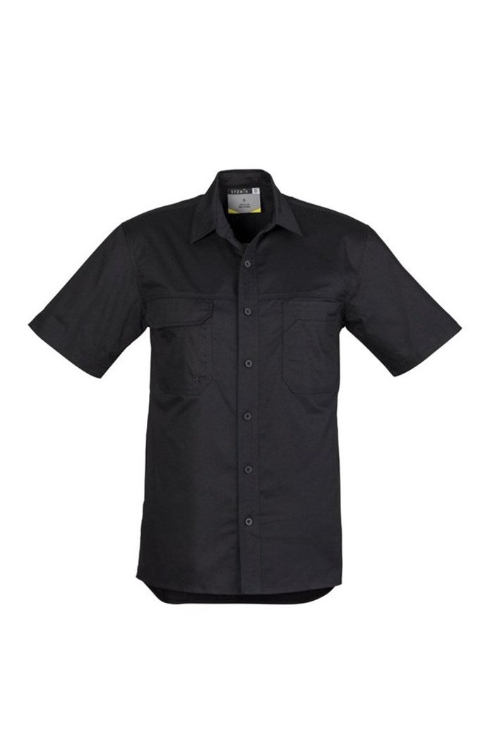  Syzmik Mens Light Weight Trading S/S Shirt - ZW120 | Syzmik | Fashion Biz Online