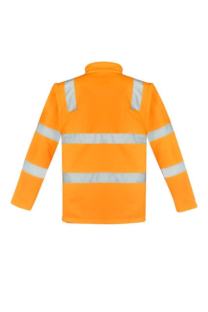  Syzmik Unisex Hi Vis Vic Rail 2 in 1 Softshell Jacket - ZJ780 | Syzmik | Fashion Biz Online