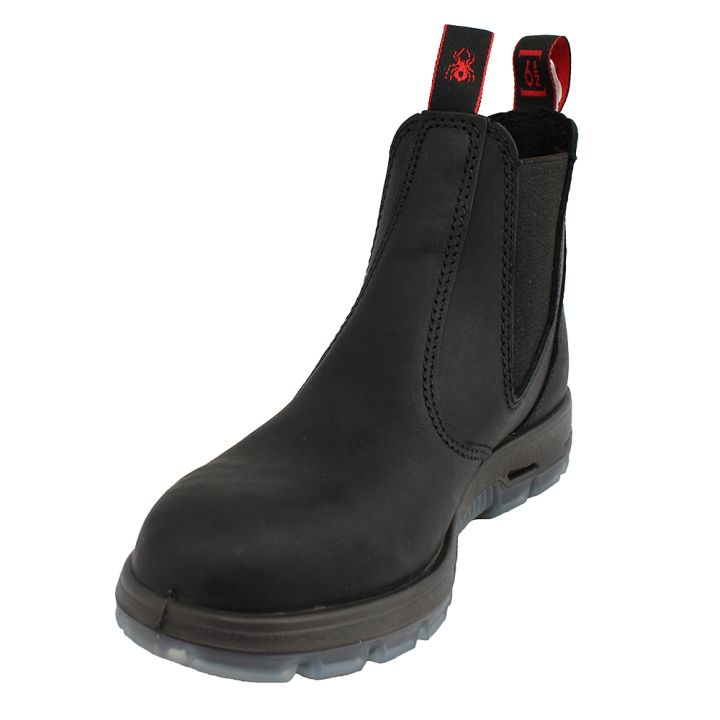 Redback Bobcat Soft Toe Black Oil Kip - UBBK | The Boot Shed