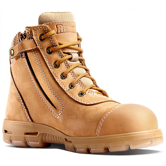 Redback Cobar Safety Zip Side, Wheat - USCWZS